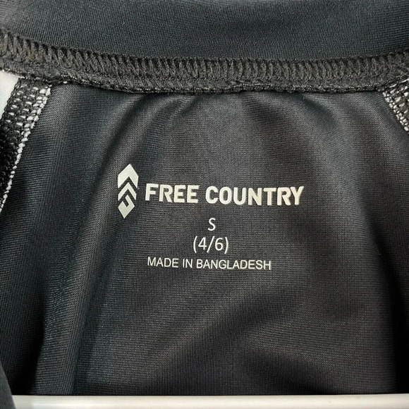 Free Country Long Sleeve Rashguard Womens Small 1/2 Zip UPF 50 Sunblock Shirt - Picture 6 of 11